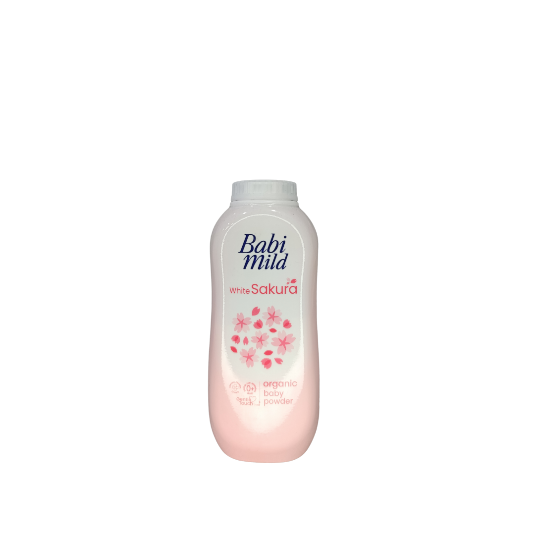 Baby Mild White Sakura Organic Baby Powder - 160g