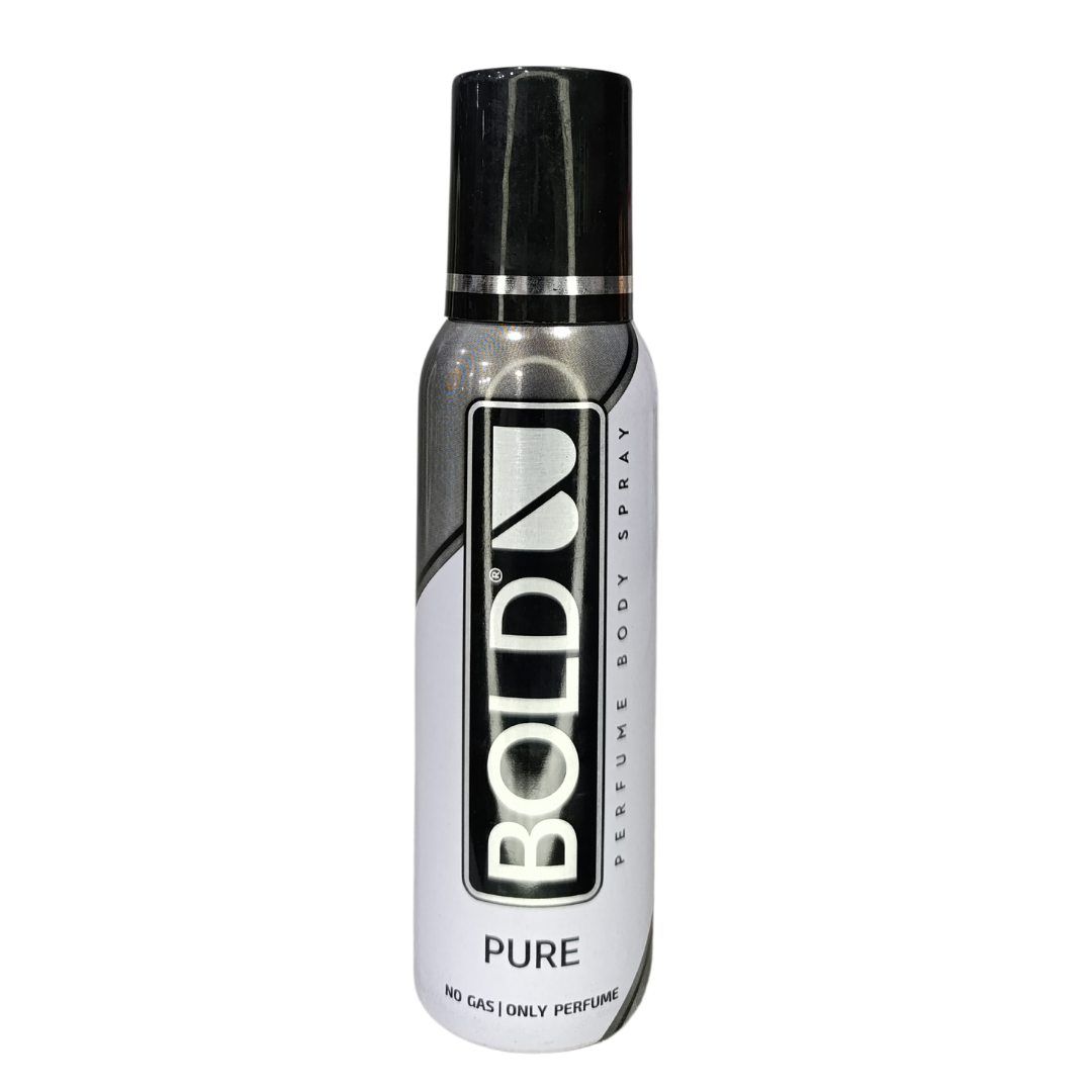 Bold Pure No Gas perfume Body Spray - 120ml