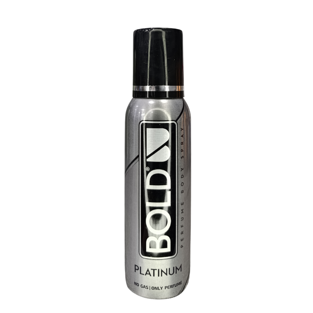 Bold Platinum No Gas Perfume Body Spray - 120ml