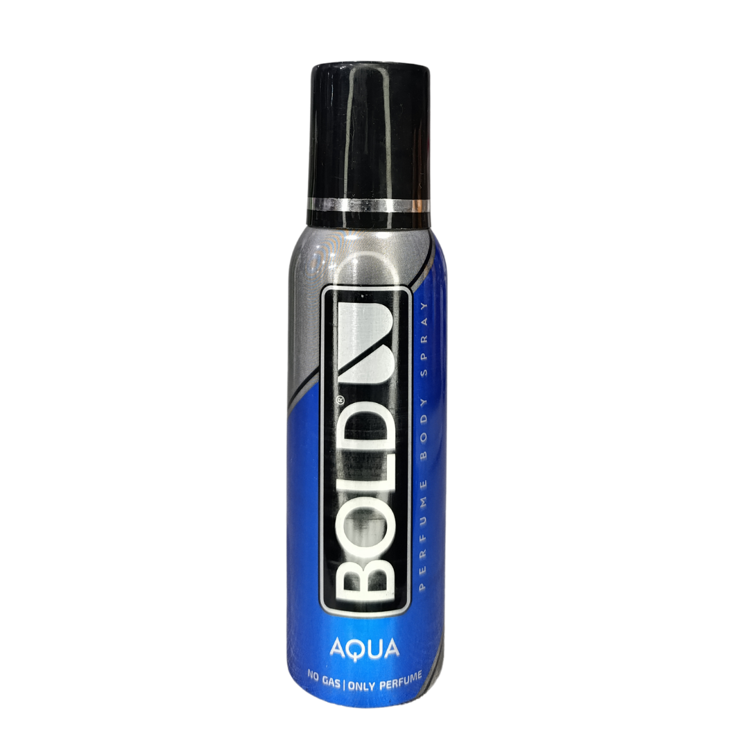 Bold Aqua No Gas Perfume Body Spray - 120ml