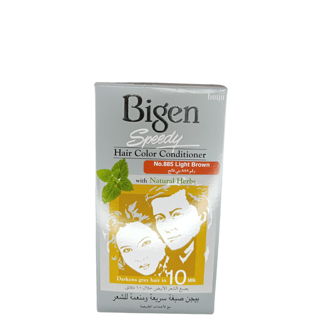 Bigen Speedy Hair Color Conditioner Light Brown No.885