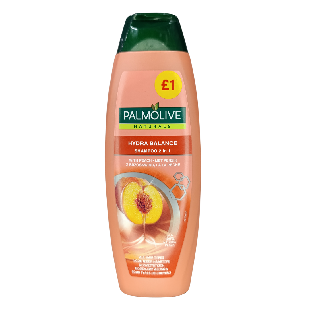 Palmolive Hydra Balance Shampoo 2 In 1 With Peach - 350ml