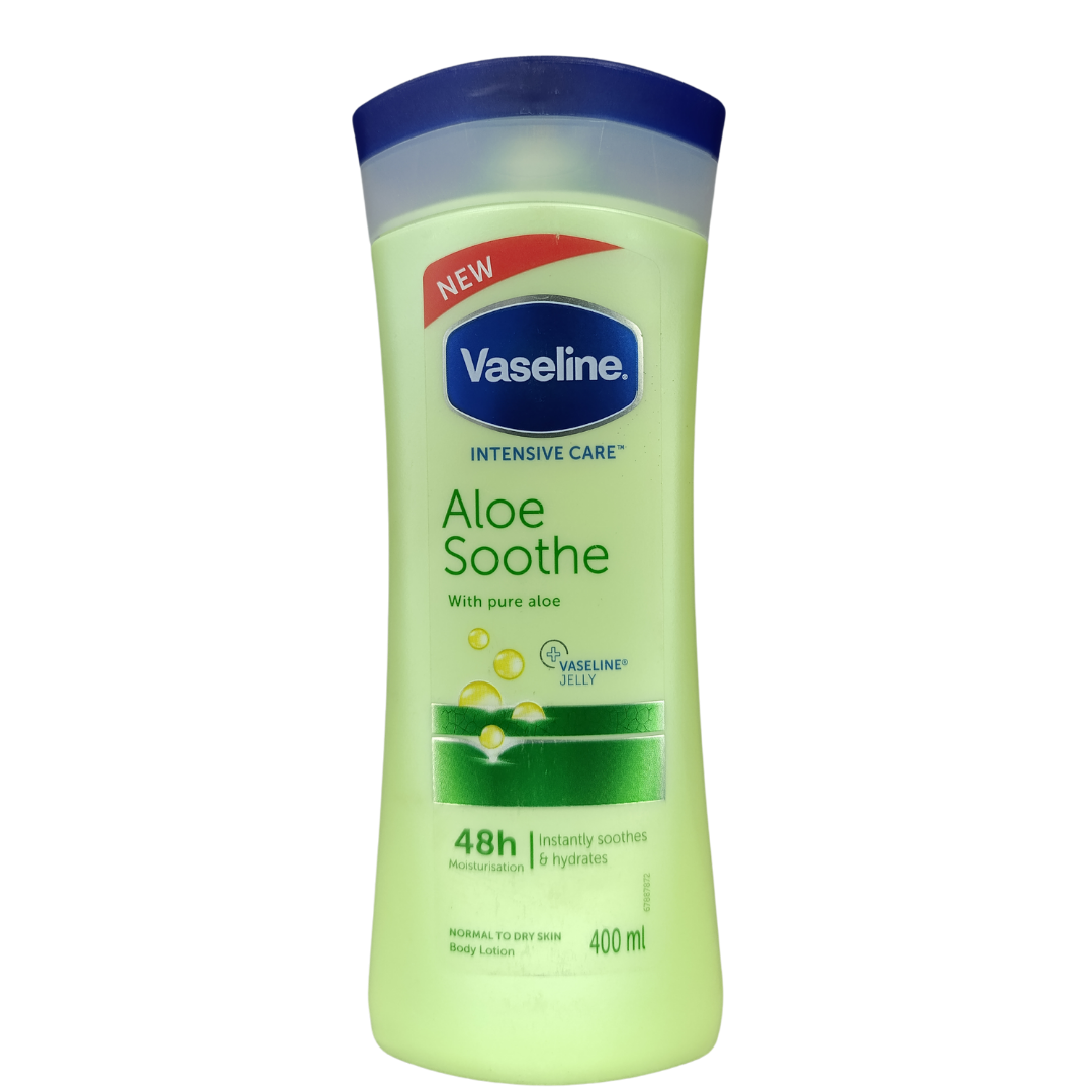 Vaseline Aloe Soothe With Pure Aloe Body Lotion - 400ml