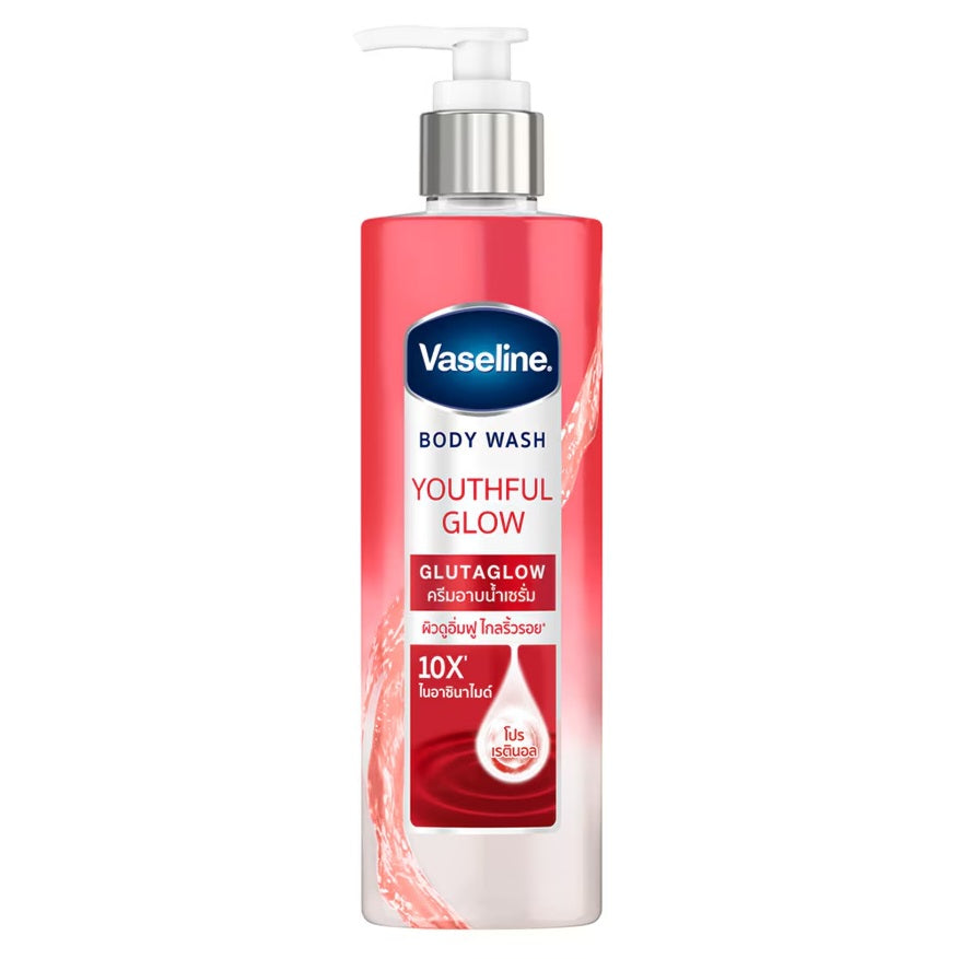 Vaseline Body Wash Youthful Glow, Gluta Glow - 425ml