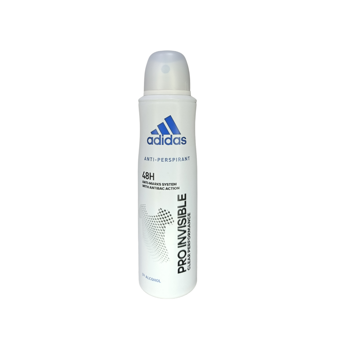 Adidas Anti-Perspirant Pro Invisible Clear Performance - 150ml