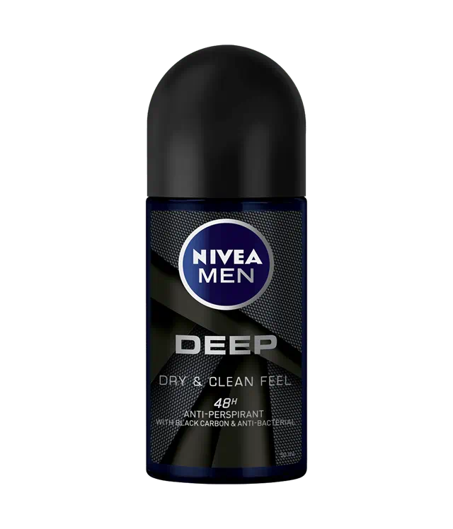 Nivea Roll On Deodorant Deep Dry & Clean Feel - 50ml