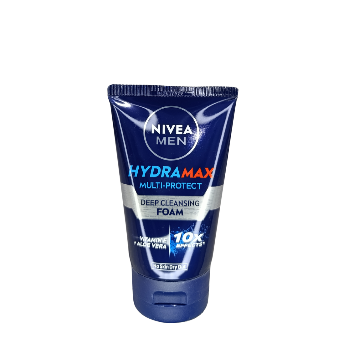 Nivea Men Hydra Max Multi Protect Deep Cleansing Foam - 100ml