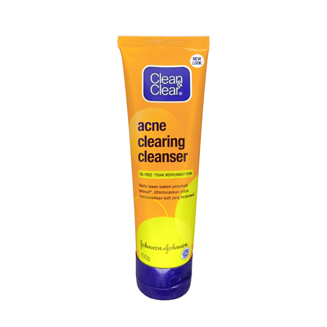 Clean&Clear Acne Clearing Cleanser - 100g