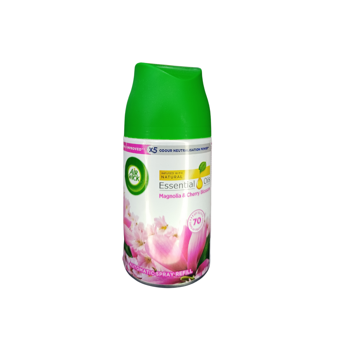 Air Wick Natural Oils Mangolia & Cherry Blossom automaic airfreshner refill - 250ml