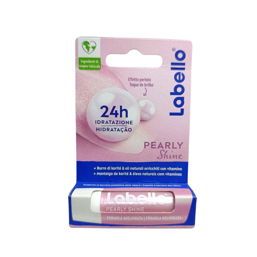 Labello Pearly Shine Lip Balm - 4.8g