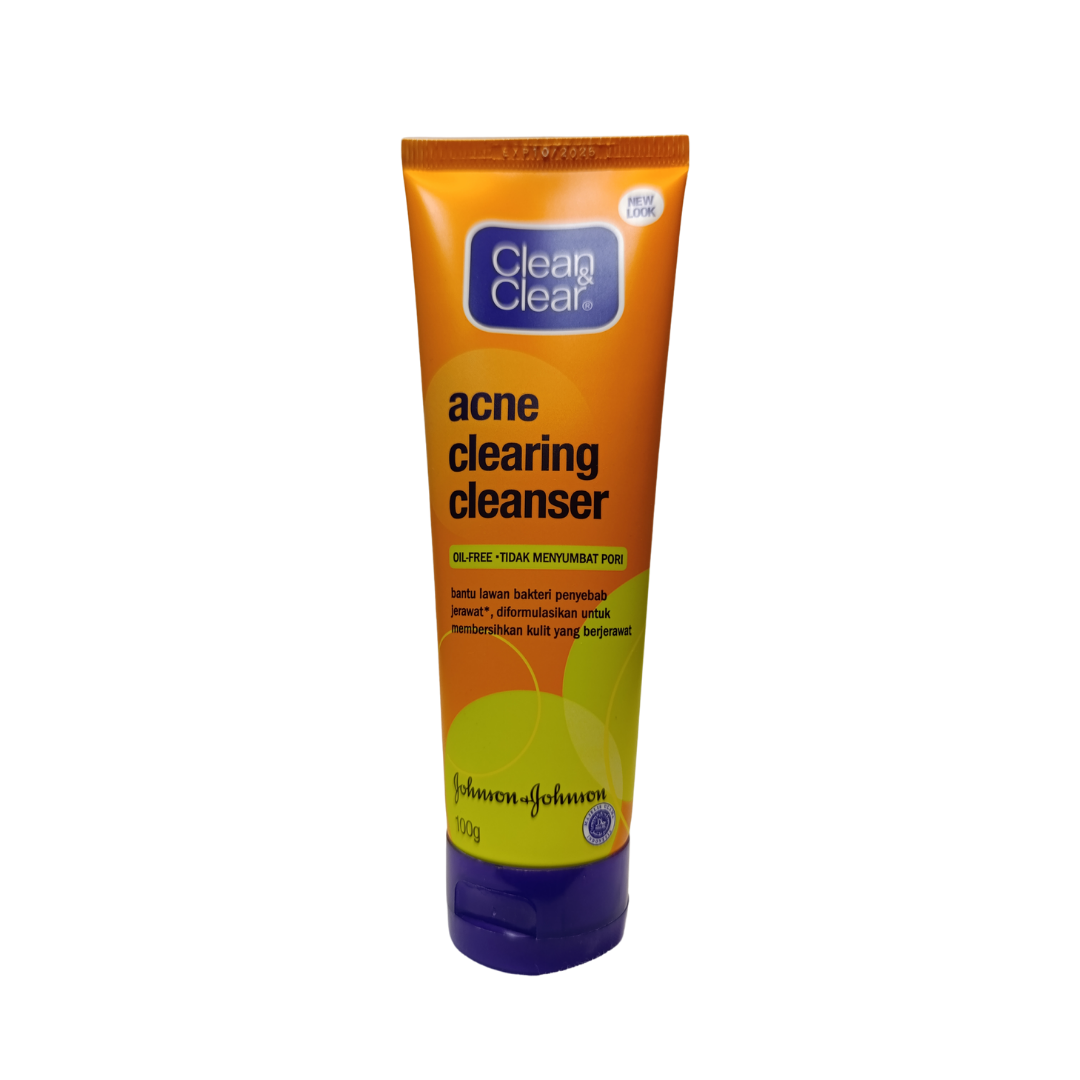 Clean&Clear Acne Clearing Cleanser - 100g