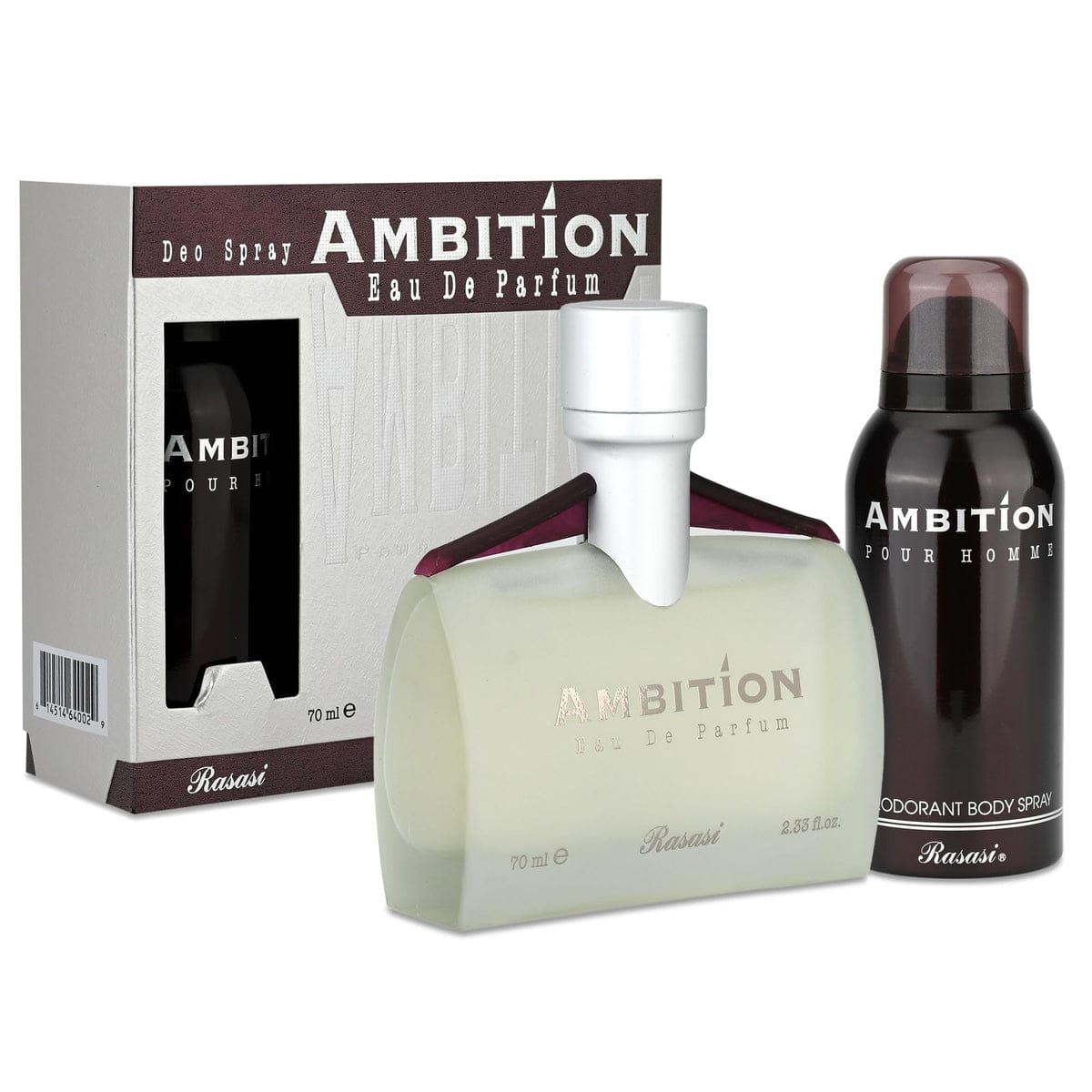 Rasasi Ambition Pour Homme EDP 70ml Deo 150ml (Value Pack)