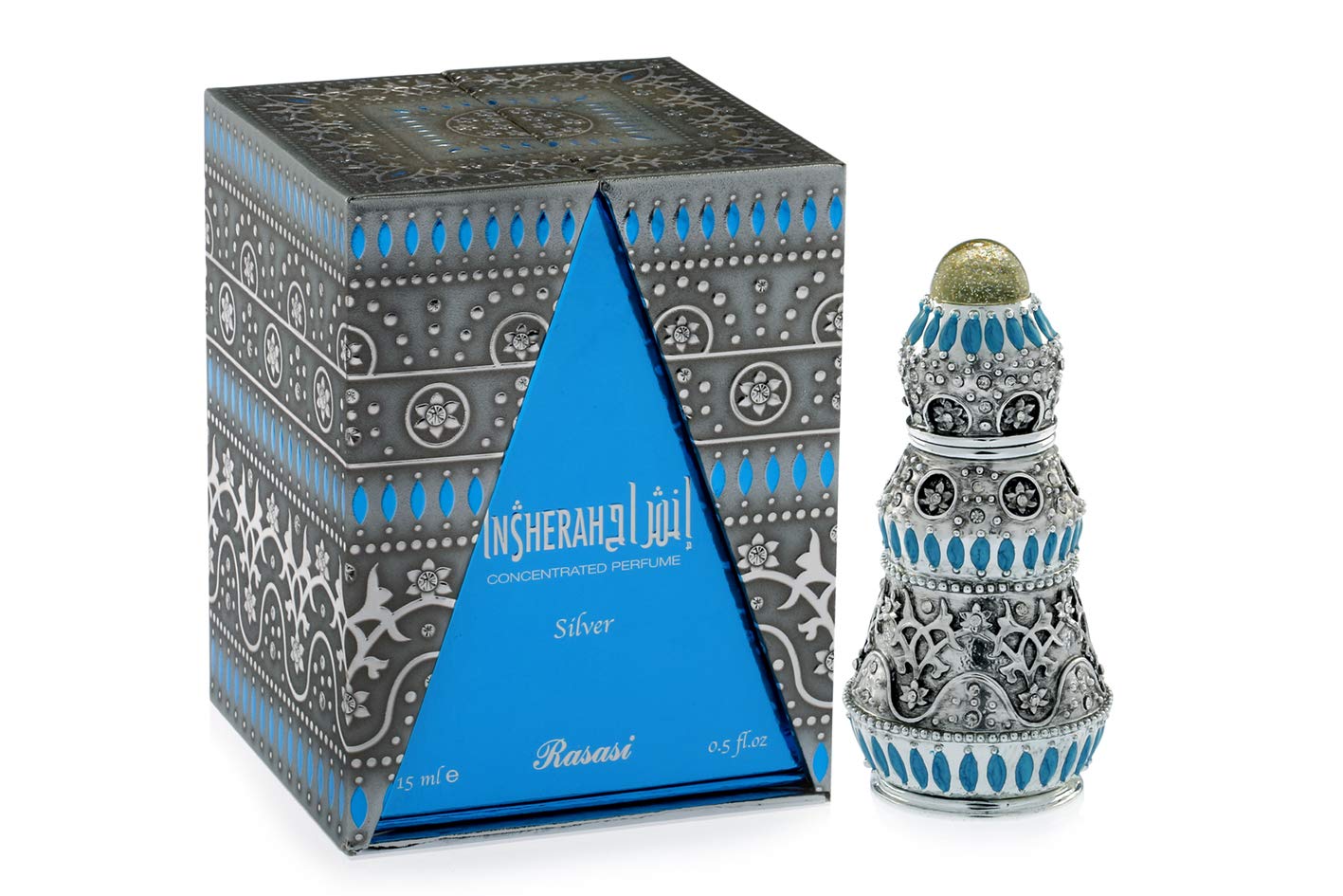 Rasasi Insherah Silver Perfume Oil - 15ml