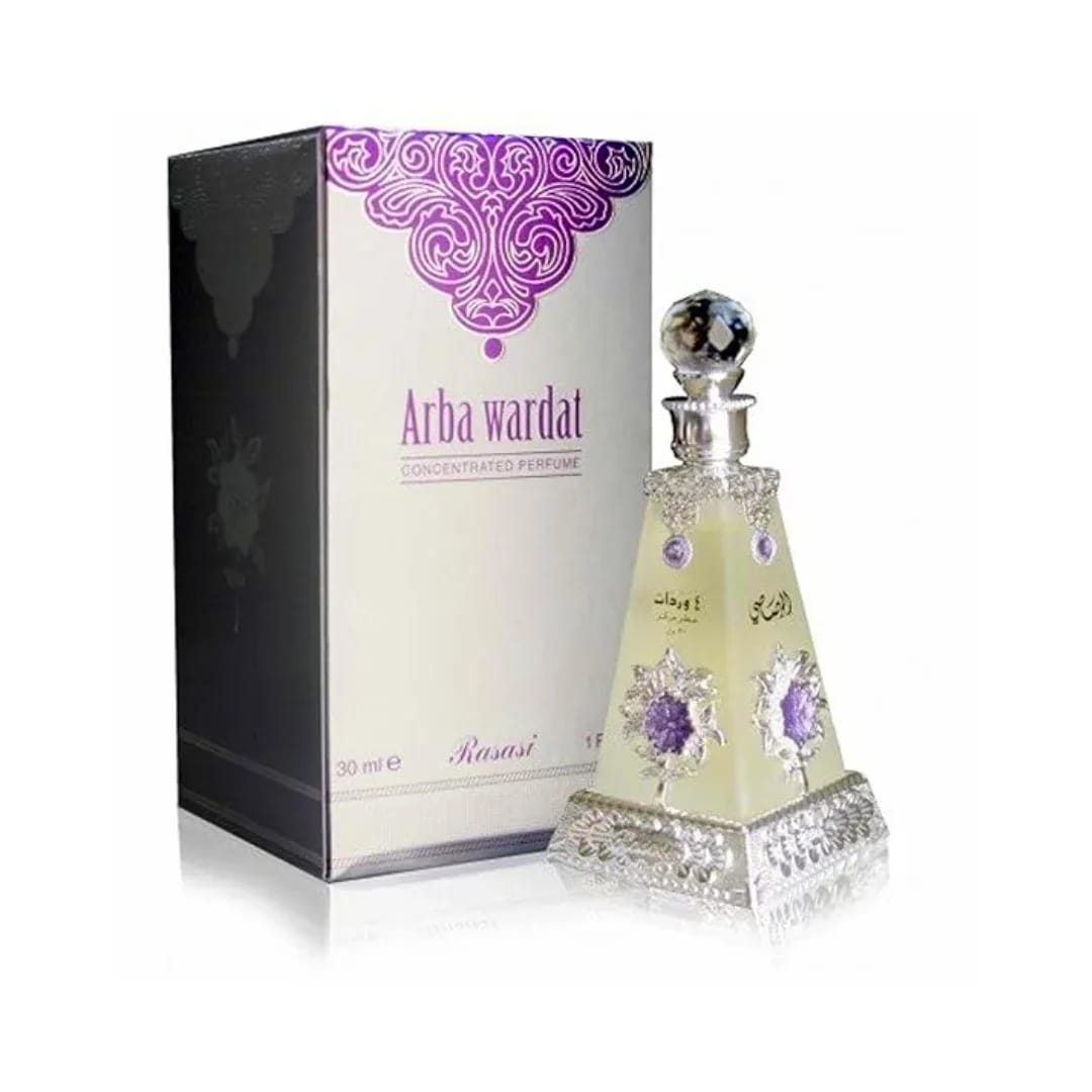 Rasasi Arba Wardat Attar - 30ml