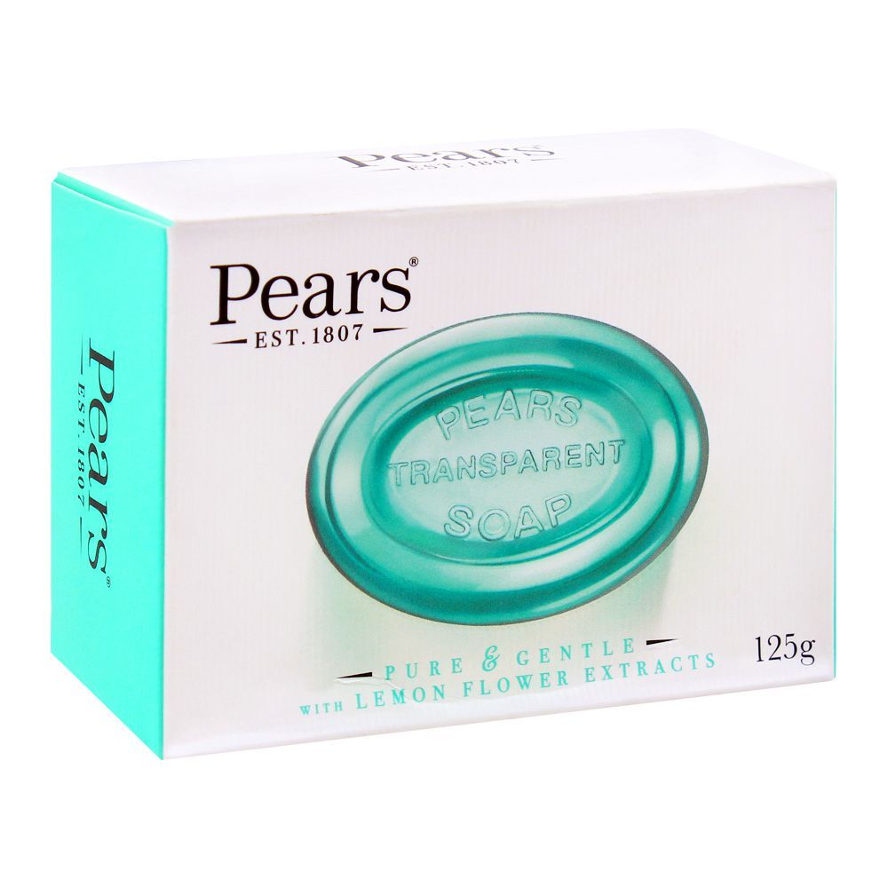 Pears Transparent Soap with Lemon Flower Extract 125- gm