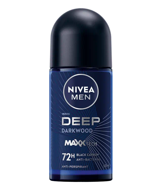 Nivea Men Roll On Deodorant Depp Dark Wood - 50ml