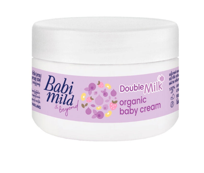 Babi mild Double Milk Organic Baby Cream - 50 gm