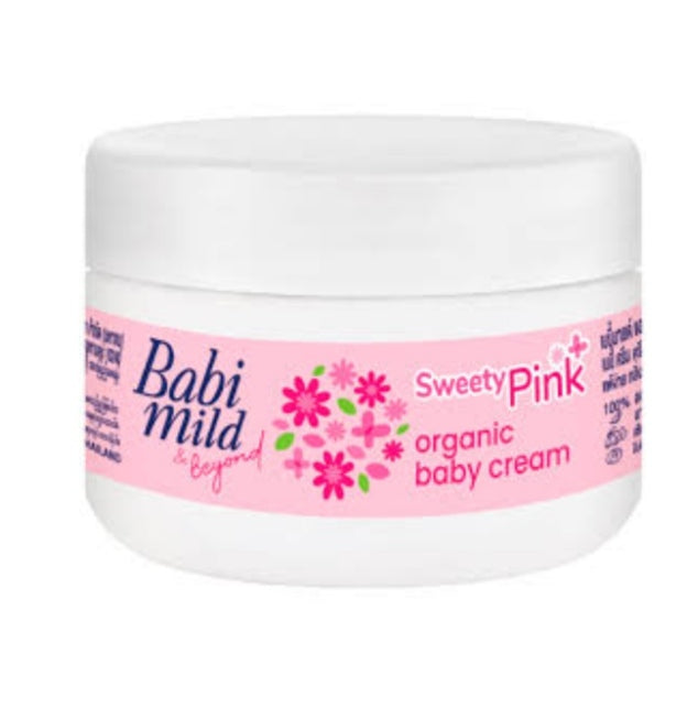 Babi mild Sweety Pink Organic Baby Cream - 50 gm