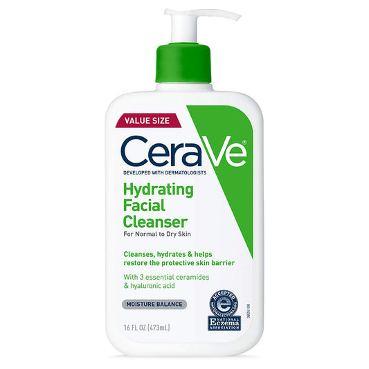 Cerave Hydrating Facial Cleanser For Normal To Dry Skin - 472ml