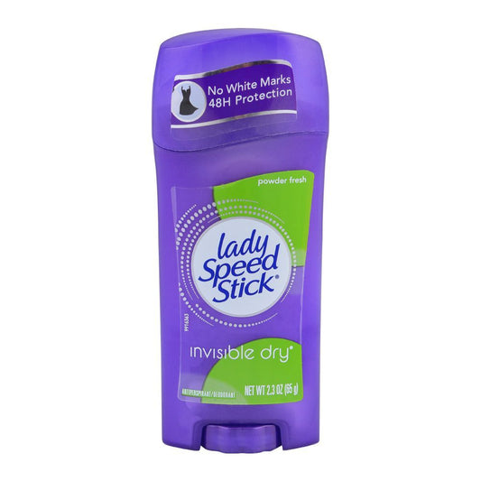 Lady Speed Stick Powder Fresh Invisible Dry Deodorant For Women - 65g
