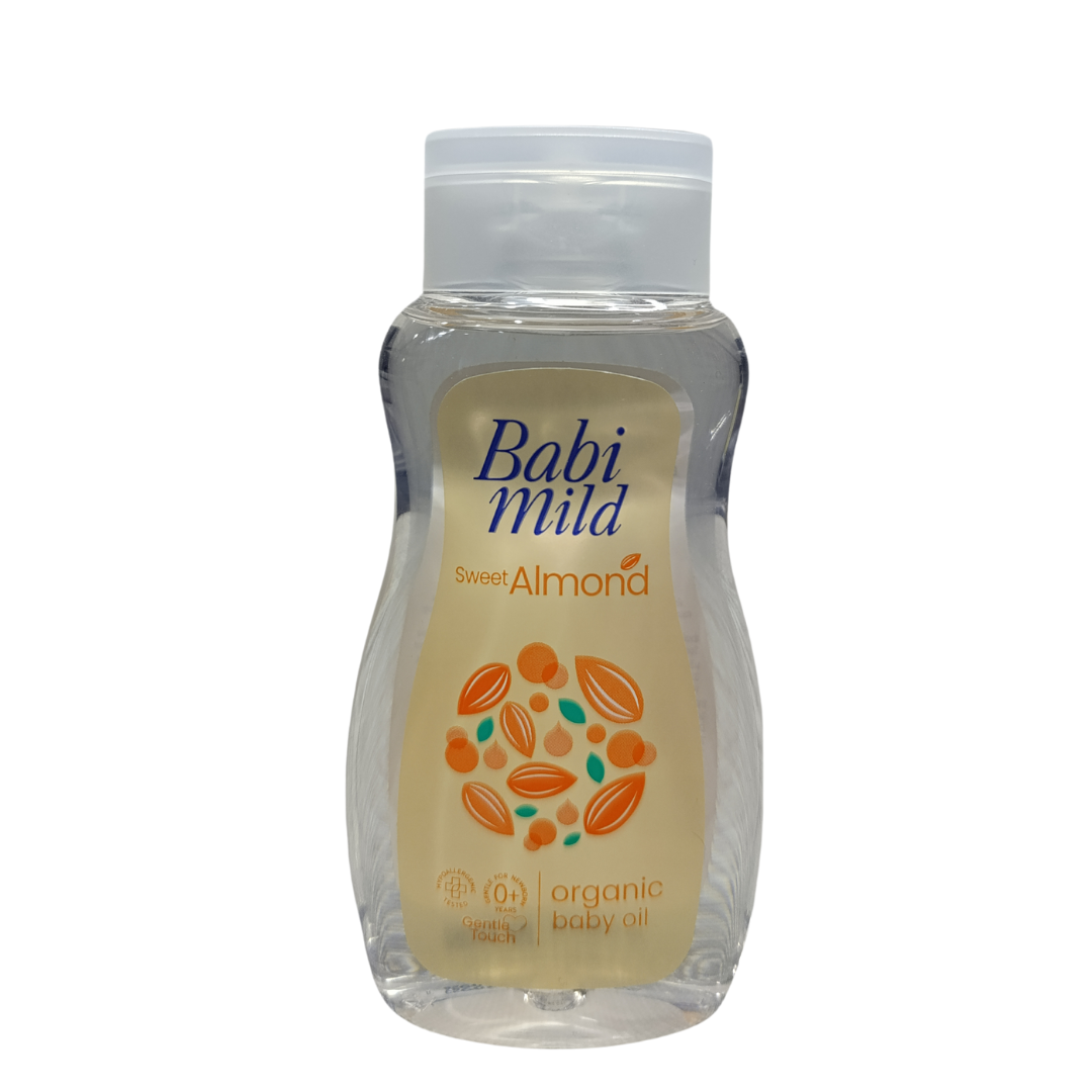 Babi Mild Sweet Almond Organic Baby Oil 100 - ML