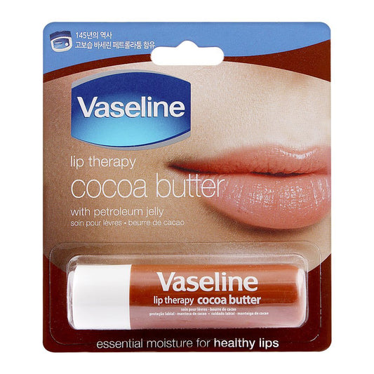 Vaseline Lip Therapy Cocoa Butter With Petroleum Jelly - 4.8g