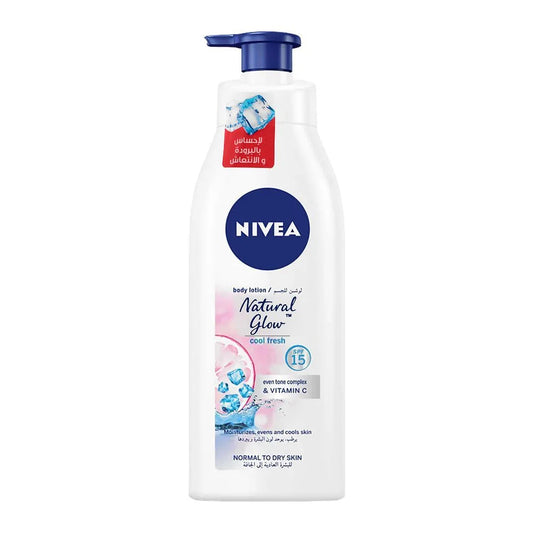 Nivea Body lotion Natural Glow Cool Fresh - 400ml