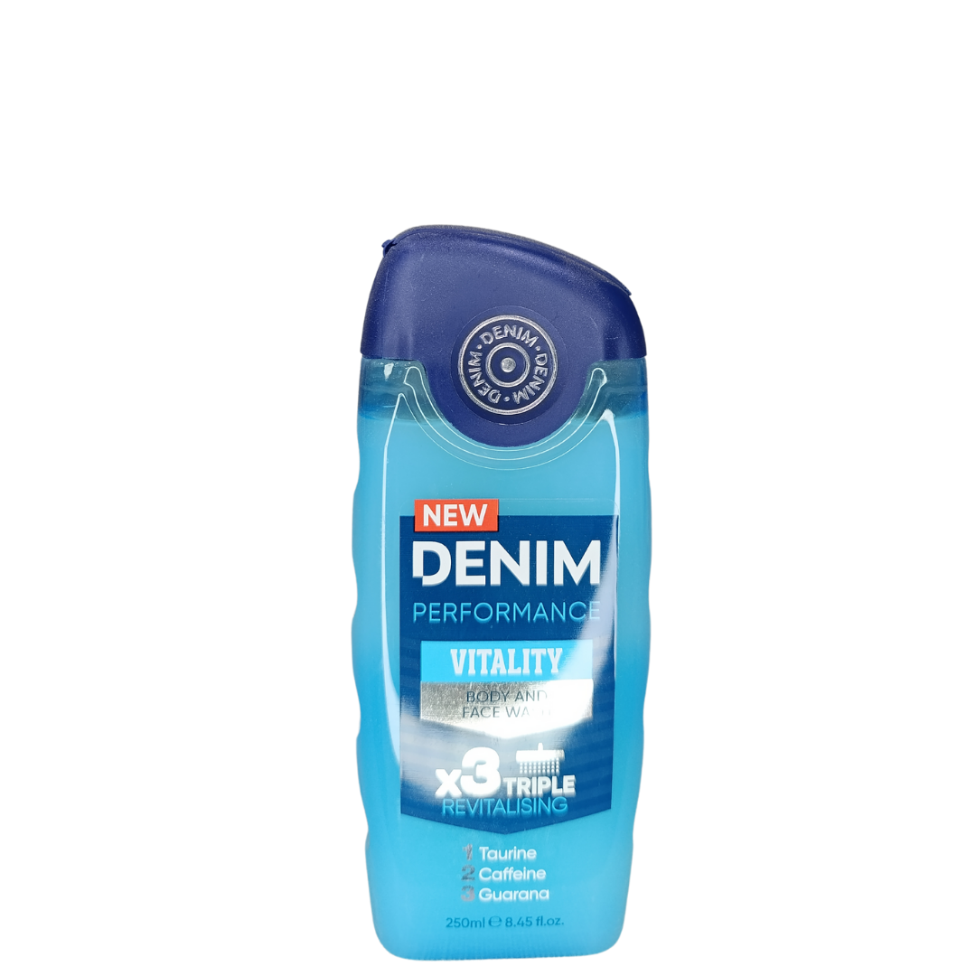 Denim Body Wash & Face Wash Vitality - 250ml