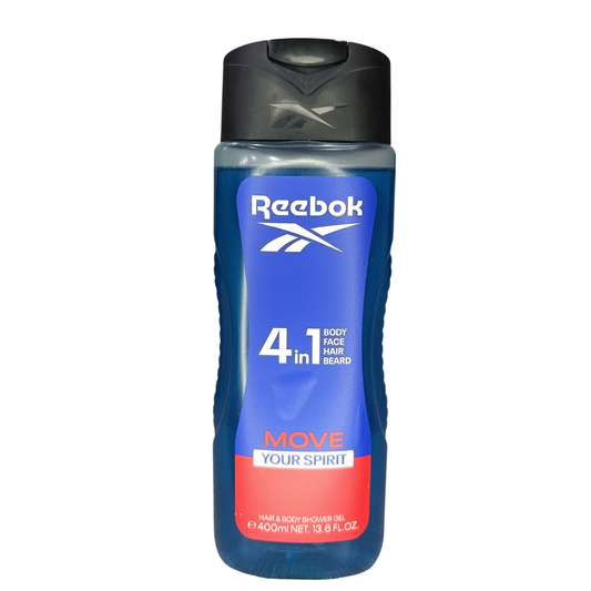 Reebok 4 in 1 Hair & Body Shower Gel Move Your Spirit - 400ml