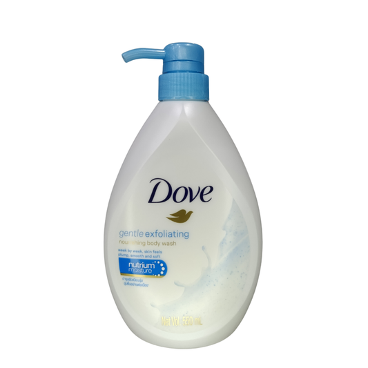 Dove Gentle Exfoliating Nourishing Body Wash Pump -550ML