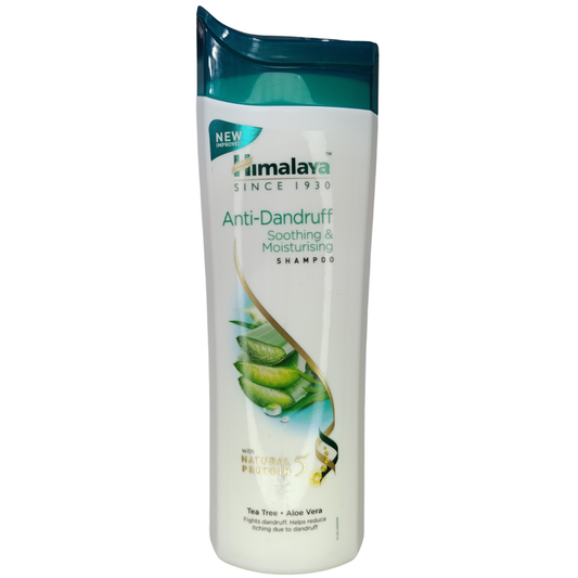 Himalaya Anti-Dandruff  Soothing & Moisturizing Shampoo Tea Tree + Aloe Vera - 340ml