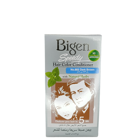 Bigen Speedy Hair Color Conditioner Dark Brown No.883