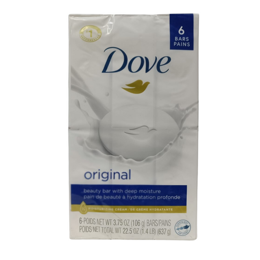 Dove 6 Bars Original - 637 gm