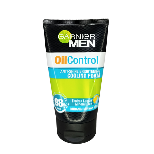 Garnier Men Oil Control Anti-Shine Brightening Cooling Foam - 100ml