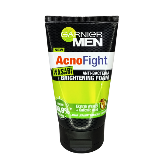 Garnier Men Acno Fight Anti-Bacteria Brightening Foam - 100ml