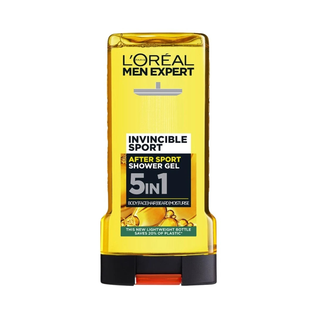 L'Oréal Men Expert Invincible Sport 5 IN 1 Shower Gel - 300 ml