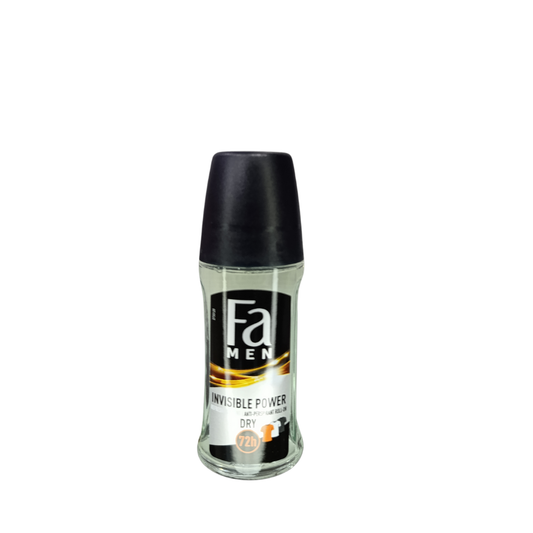 Fa Men Roll On Deodorant Invisible Power - 50ml