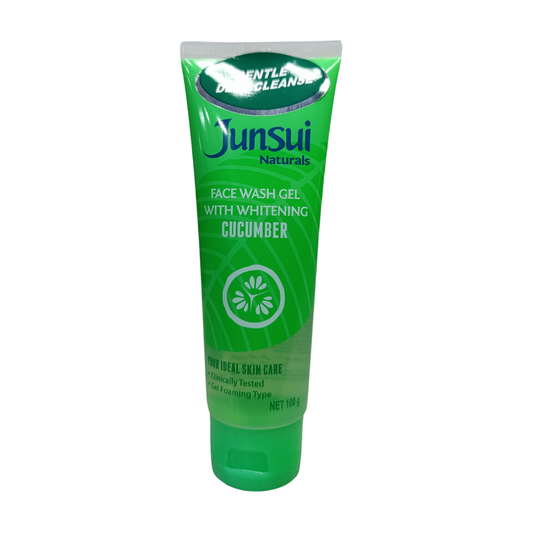 Junsui Naturals Facewash Gel With Whitening Cucumber 100 - GM