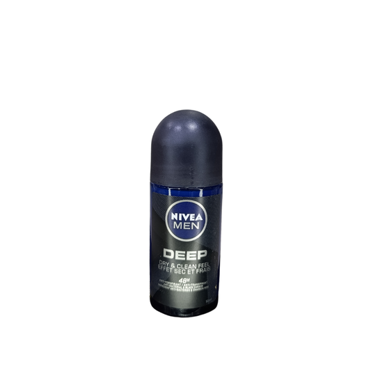 Nivea Roll On Deodorant Deep Dry & Clean Feel - 50ml