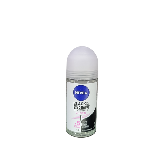 Nivea Roll On Deodorant Black & White Original - 50ml