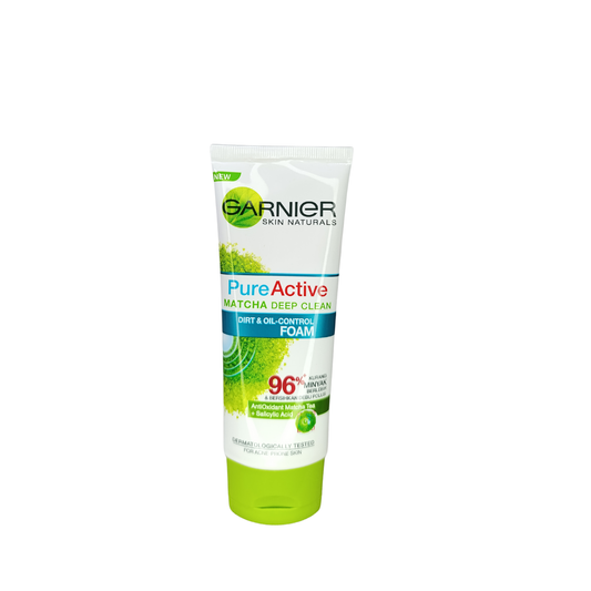 Garnier Pure Active Matcha Deep Clean Dirt & Oil Control Foam - 100ml