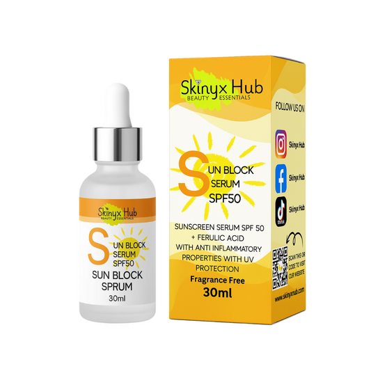 Skinyxhub SunBlock SPF 50 Face Serum - 30 ml