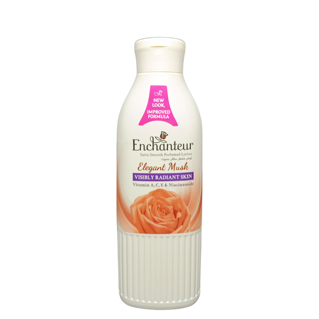 Enchanteur Satin Smooth Perfumed Lotion Elegant Musk - 250ml