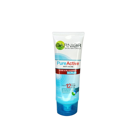 Garnier Pure Active Anti-Acne & Oil Clearing Scrub - 100ml