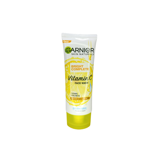 Garnier Bright Complete Vitamin C Face Wash - 100ml