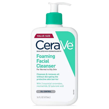 Cerave Foaming Facial Cleanser for normal To Dry Skin - 473ml