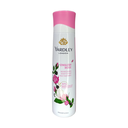 Yardley English Rose Refreshing Body Spray - 150ml