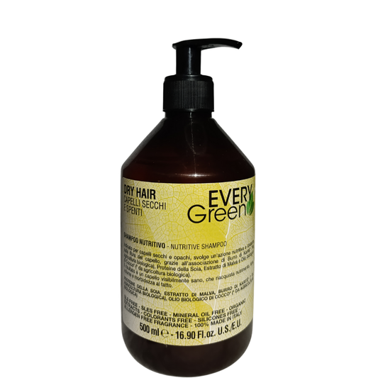 Every Green Dry Hair Shampoo Net Wt 500 ml