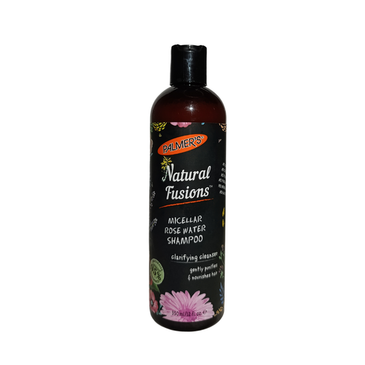 Palmers Natural Fusion Micellar Rose Water Shampoo Net Wt 350 ML