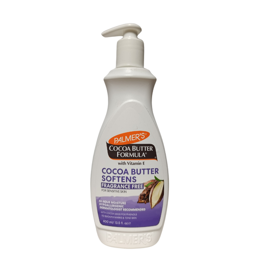 Palmers Cocoa Butter Soften Fragrance Free Lotion Net Wt 400 ML